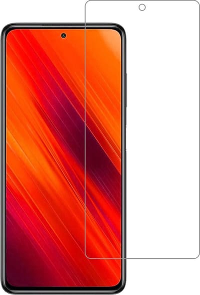 Screenprotector - Geschikt voor Xiaomi Poco X3 - Extra Sterk - Beschermglas - Gehard Glas - Tempered Glass - Screen Protector