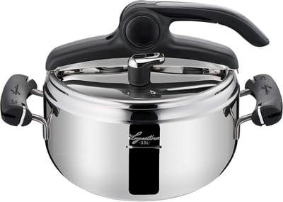 Druk Cooker 3.5L - Rvs 18/10, Met Eenvoudige Openingsmechanisme