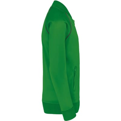 PROACT® Kindertrainingsjas met rits en biesje PA385 - green - 10/12 years (10/12 ans)