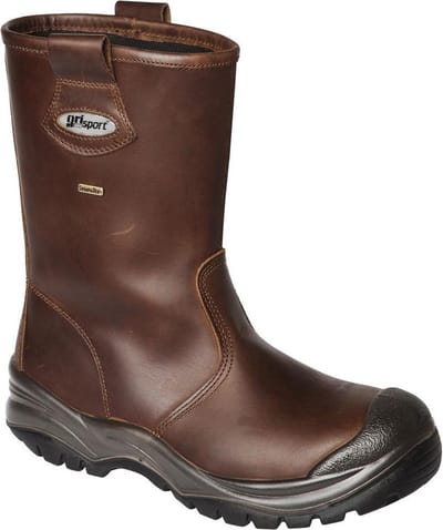 Grisport 70249 Werklaars S3 - Mannen - Bruin - 39