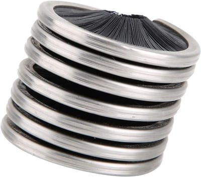 Rope cleaning borstel van roestvrij staal en nylon voor buitenklimmen en grotonderzoek, geschikt voor touwdiameter 8-13mm, effectief en duurzaam
