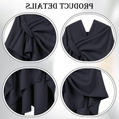 Elegante gebreide poncho met kruisfront, superzachte pashmina sjaal en comfortabele cardigan dekenwrap voor dames