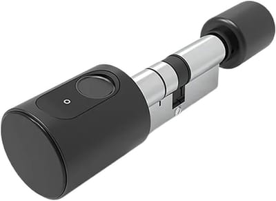 Slim Deurslot Cilinder - Digitale Toegang - Huis Beveiligen - Vingerafdruk Kaart - 40-100mm Deurdikte - Zwart