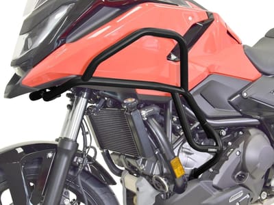 Valbeugels Motor - Motorbescherming Valblokken - Motorfiets Beschermen - Gepoedercoat Staal - 2 stuks - Zwart