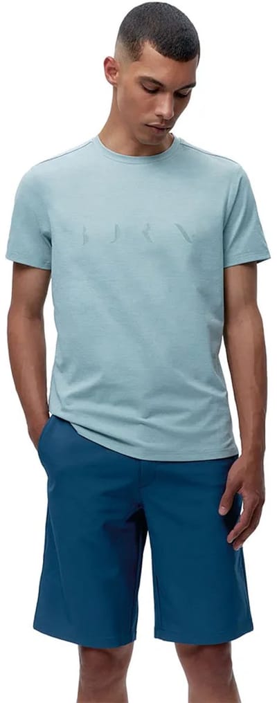 Born Living Yoga Melville T-shirt Met Korte Mouwen Blauw XL Man