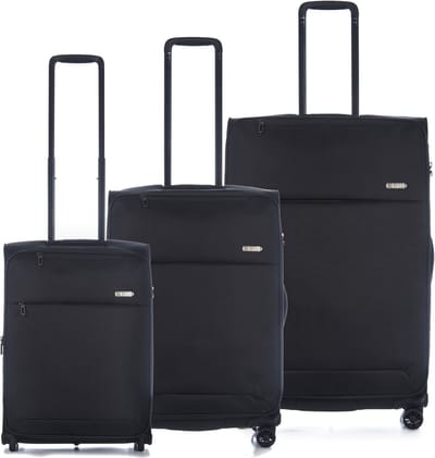 Epic Discovery 4 wielen Trolley 77 cm - Zachte bagage - TSA slot - black