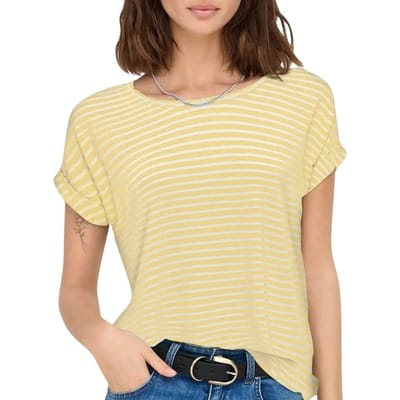 Regular fit T-shirt van viscosemix model 'MOSTER'