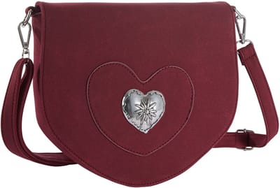 dressforfun - Handtas Alpengloed rood - verkleedkleding kostuum halloween verkleden feestkleding carnavalskleding carnaval feestkledij partykleding - 303264
