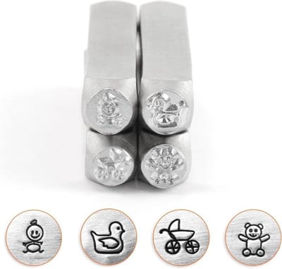 Slagstempelset Baby | hoogte 6mm