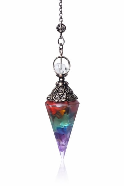BukkitBow - Chakra Ketting Edelsteen - Reiki Sieraad met 7 Chakra Stenen - Energie Hanger - 23CM