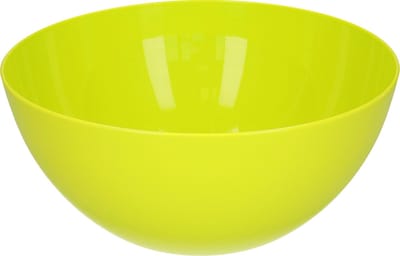 Plasticforte Serveerschaal/saladeschaal - D28 x H14 cm - kunststof - groen - 4500 ml