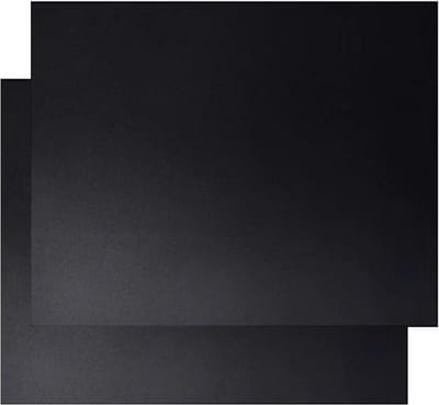 Famanu – Grillmatten - kookbescherming - grillplaat voor barbecue - 40 x 50 cm - op maat te snijden - hittebestendig tot 260 °C - voor elektrische gasovens, magnetron en grills