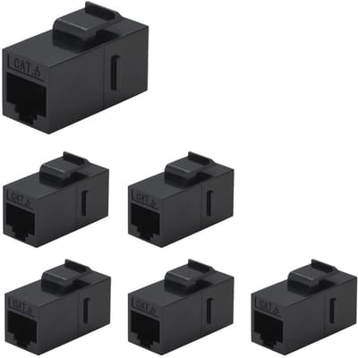 Golden crown - Ethernet Coupler - Cat6 RJ45 Coupler - Hoge Kwaliteit - Female to Female - Netwerkverbinding - Voor snelle dataoverdracht - Geschikt voor...