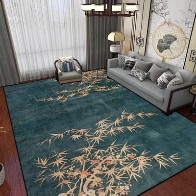 Luxe Tapijten in Chinese Stijl voor Woonkamer Wasbare Lounge Grote Kamer Kleden Zachte Antislip Vloermatten Slaapkamertapijt 200x300 80*160cm