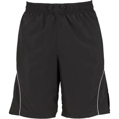 Urban Classics - Piped Panel Korte broek - S - Zwart