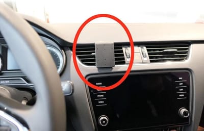 Brodit ProClip houder geschikt voor Skoda Octavia III 2018-2021 Center mount