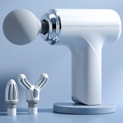 Massage Gun - Massage gun professioneel - Massage pistool - 4 opzetstukken - 6 snelheden - Krachtig - Type-c opladen