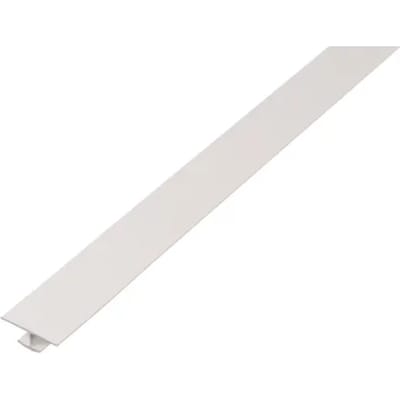 Alberts H-profiel - Pvc Wit - 4x25x12mm 2m