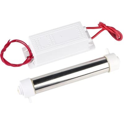 Générateur d'ozone à tube de quartz blanc 220 V 3 g pour purificateur d'air et d'eau, stérilisateur, nettoyeur, neuf noir