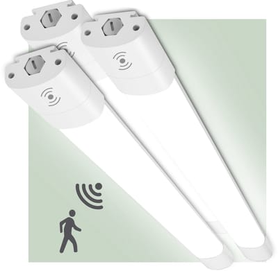 Oraymin 3x LED Werkplaatslamp met Sensor - 60 cm - 20W - 4000K - IP66 - Doorkoppelbaar
