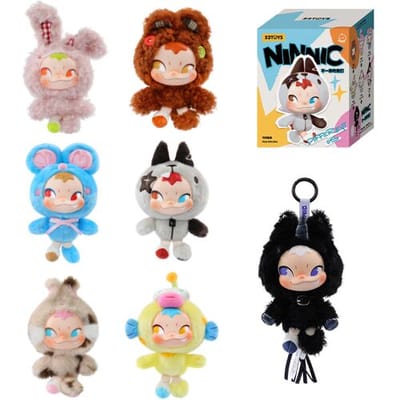 52TOYS NINNIC We Are Different Serie Pluche Hanger Blind Box Trendy Verzameldoll Desktop Sierstuk Verjaardagscadeau Eén Willekeurige Figuur Per