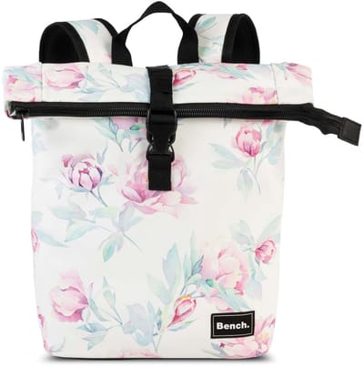 Bench. laptop rugzak rugzak met laptopvak Hydro Backpack White / Pink wit