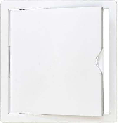 Dailygoods- Inspectiedeur 20x20cm - Ventilatierooster - Toegangsdeur - ABS-kunststof - Handgreep - Montage door lijmen of schroeven