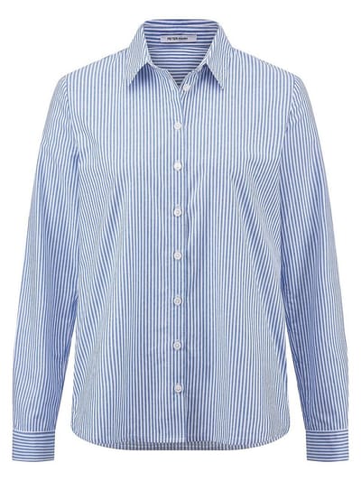 Blouse lange mouwen Van Peter Hahn blauw