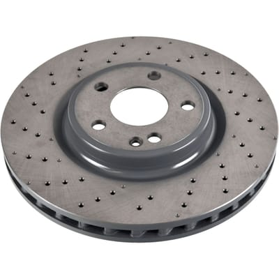 Remschijf FEBI BILSTEIN 107501 voorkant, geventileerd, geperforeerd, 1 Stuk