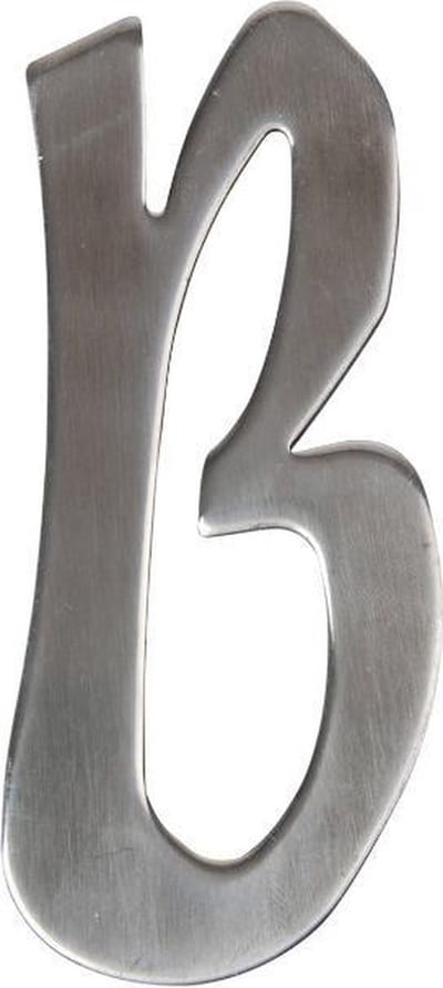 Huisnummer letter B