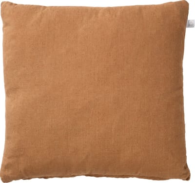 Dutch Decor LINN - sierkussen 45x45 cm - 100% linnen - effen kleur - Tobacco Brown - bruin - Inclusief binnenkussen - Luxe kussens voor woonkamer & bank