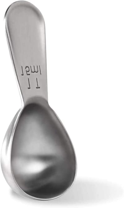 Duurzame RVS Koffielepel met Korte Handgreep, 1 Eetlepel (15ml) voor Precisie Maatwerk en Koken