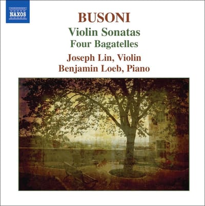 Joseph Lin & Benjamin Loeb - Busoni: Violin Sonatas Nos.1 & 2 (CD)