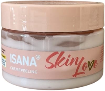 Crèmepeeling Skin Love - Isana Bodyscrub | 1x 250ml - met Granaatappelpitolie