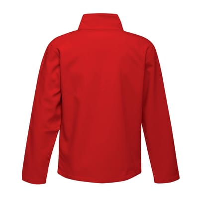 Regatta Heren Ablaze Afdrukbaar Softshell-jasje (Klassiek rood/zwart)