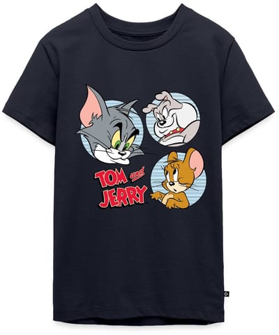 Tom En Jerry Met Hond Spike Premium T-Shirt Tiener