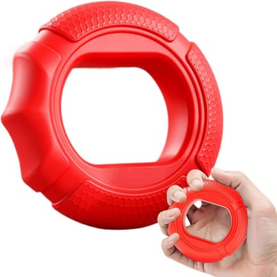 Handgripper, handgreepkrachttrainer | Handgrepen voor krachttraining Silicone, Ergonomische draagbare versterker voor mobiliteit voor ouderen Adolescenten 1pc