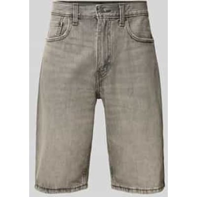 Korte loose fit jeans in 5-pocketmodel