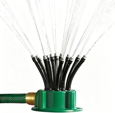Gazonsproeier - Watersproeier - Tuin Bewateren - 360 graden dekking - 11 x 10 x 10 cm - Niet gespecificeerd