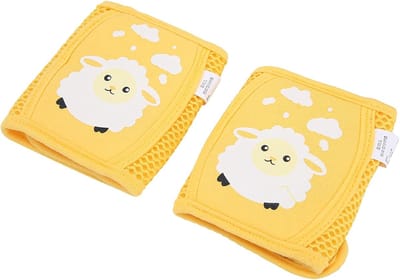 Baby Kniebeschermers - Peuter Beschermers - Bescherming bij Kruipen - Ademende Flexibele Stof - 11 x 29 cm