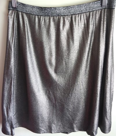 Feestelijke Moscow Super Shimmer Viscose Woven Rok - Clay (brons kleurig) - Maat M