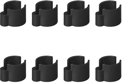 ProPlus Kabelclip - 22-32mm - Set van 8 stuks - Zwart