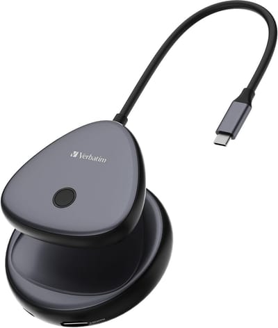 4K Draadloze HDMI Zender en Ontvanger voor Streaming vanaf Laptop, PC en Smartphone - Zwart