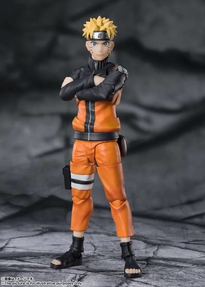 Naruto Shippuden S.H. Figuarts Action Figure Naruto Uzumaki -The Jinchuuriki entrusted met Hope- 14 cm Action Figuur