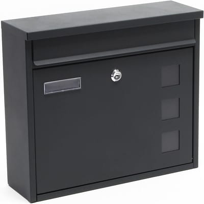 Moderne Wandbrievenbus Antraciet – Stijlvolle en Functionele Postoplossing