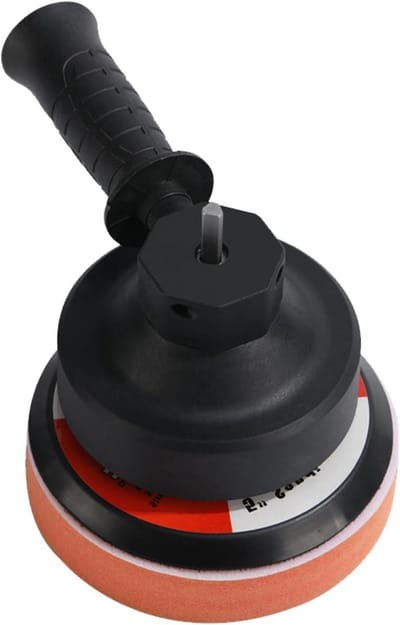Autopolijstmachine - Polijstmachine set - Auto lak herstellen - Variabele snelheid - 12cm - Zwart