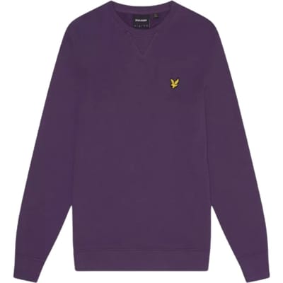 Paars sweatshirt met Lyle & Scott-merk