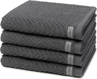 Ross Dames en Heren 4 X handdoek - in set Smart