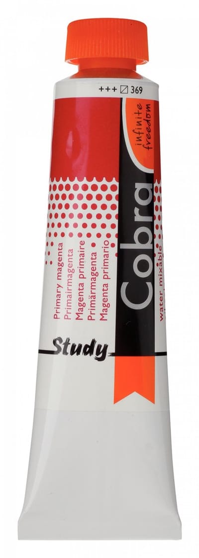 Cobra Study Olieverf 40ml | Primary Magenta (369)