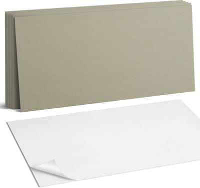 Coloray Plaktegels - Groente Wandtegel Zelfklevend - 60 cm x 30 cm - Groente Plaktegels - 6 stuks - Rechthoek PVC Tegels - Plaktegels Keuken - Zelfklevende Vloertegels Badkamer - Vinyl Tegels Zelfklevend - Zelfklevende Wandtegels